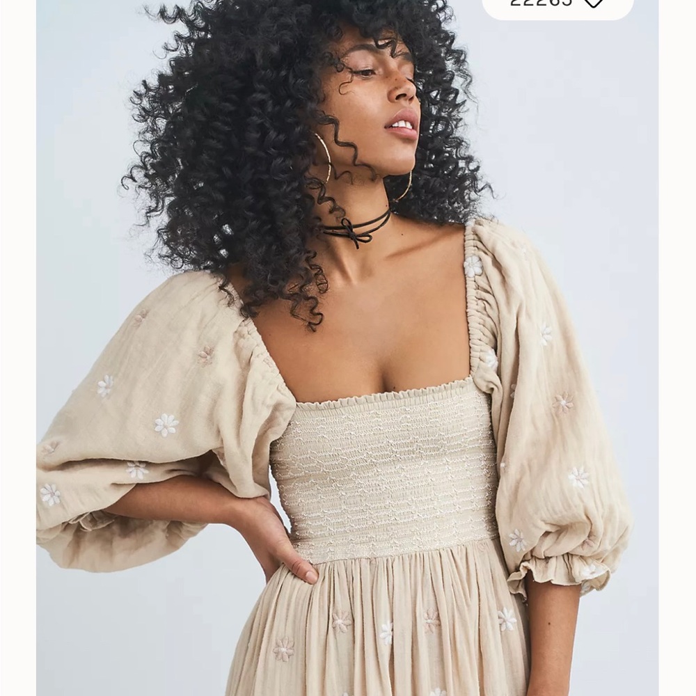 NWT sold out Free People Dhalia midi dress!